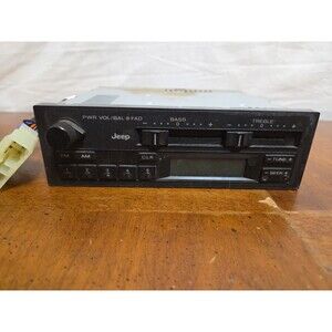 Jeep OEM Factory AM FM Radio 88-96 Model 56007520 Untested